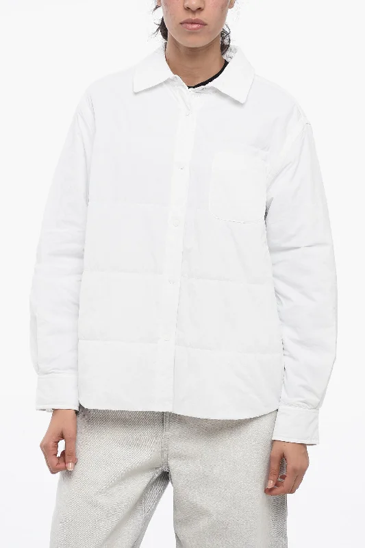 Year-End Clearance Armani Emporio Paded Overshirt With Drawstring