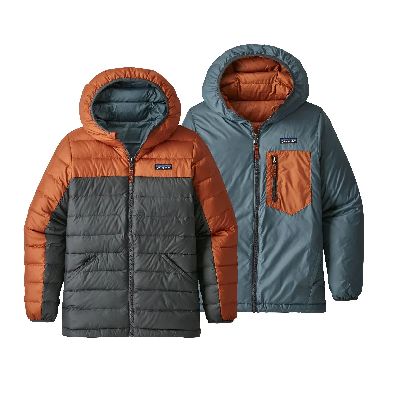 Final Sale Boys' Reversible Down Sweater Hoody