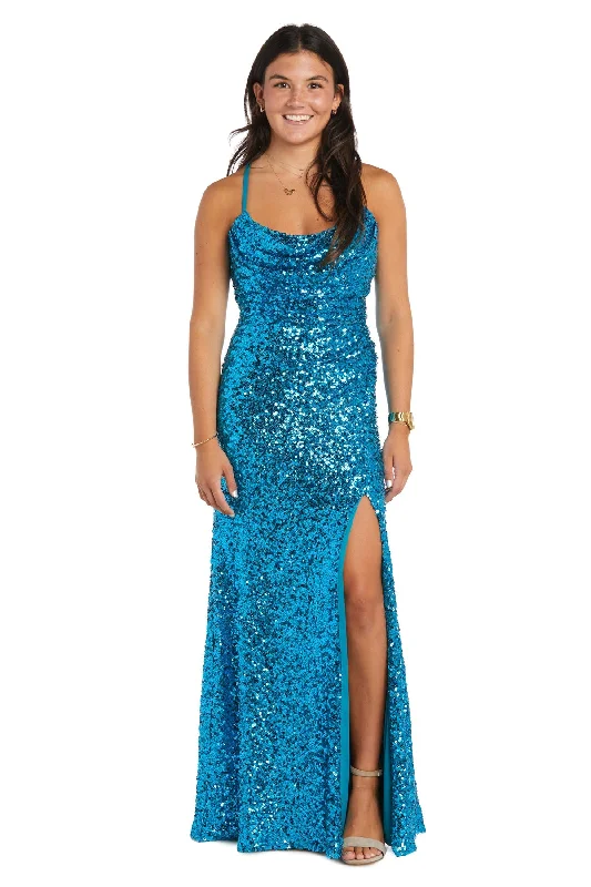 Savings Galore Morgan & Co 13292 Long Sequin Formal Evening Prom Dress