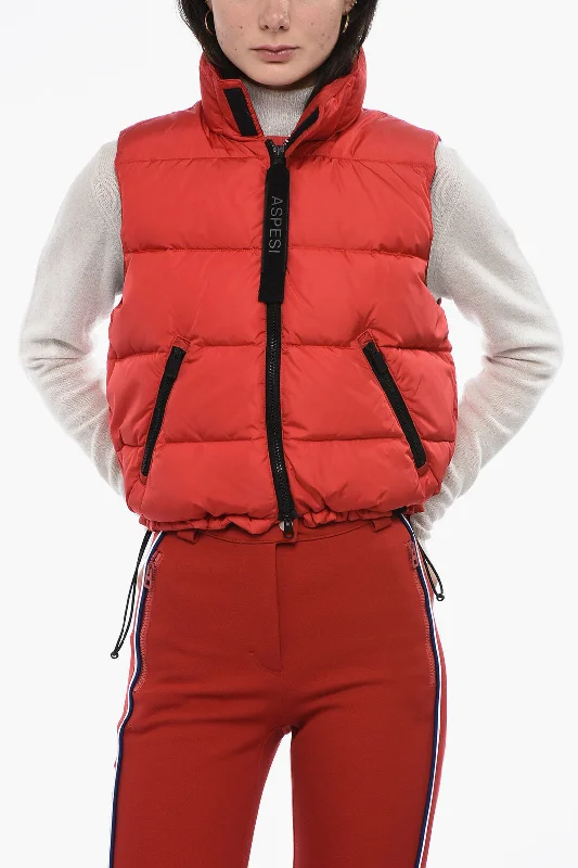 Extra Discounts Aspesi Padded Vest With Zip Pockets