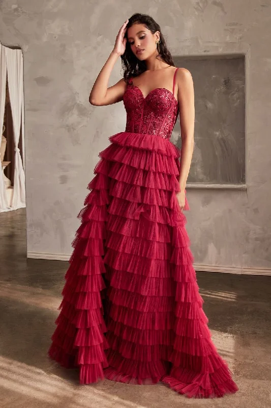 Instant Savings Cinderella Divine CB143 Long Formal Prom Evening Gown