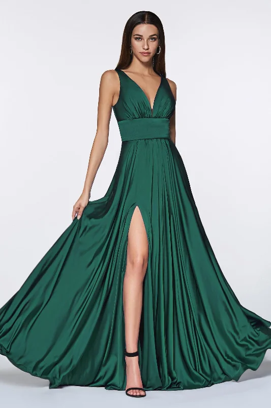 Special Savings Cinderella Divine CD7469 Long Prom Dress Evening Gown Emerald