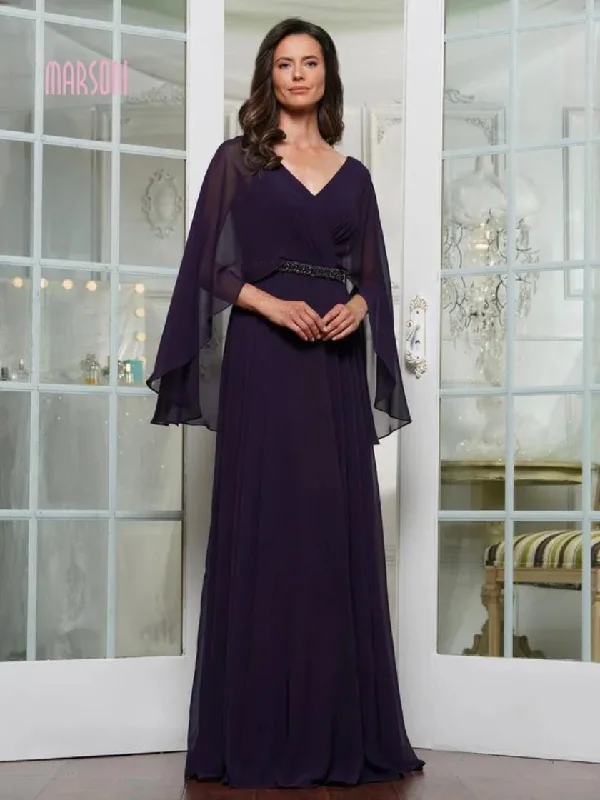 Savings Spectacular Marsoni MV1350 Beaded Formal Mother of the Bride Dress