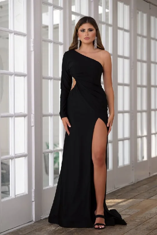 Blowout Deals Ava Presley 39273 Prom Long Formal Slit Evening Dress