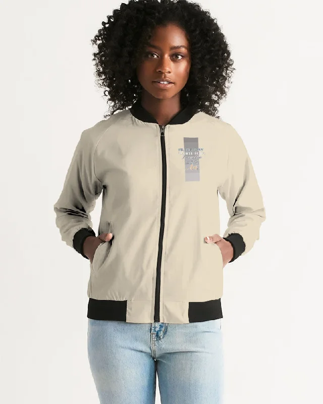 Savings Alert Asian silverfox Women's Bomber Jacket
