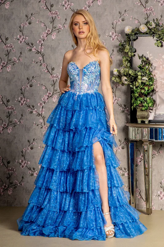 Deal of the Day Long Formal Sequin Prom Dress