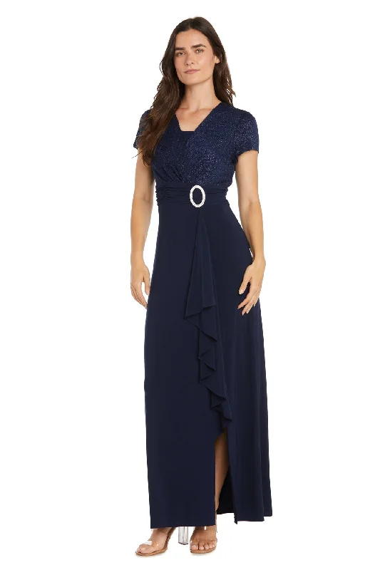 Midnight Madness R&M Richards 3416 Long Formal Evening Dress
