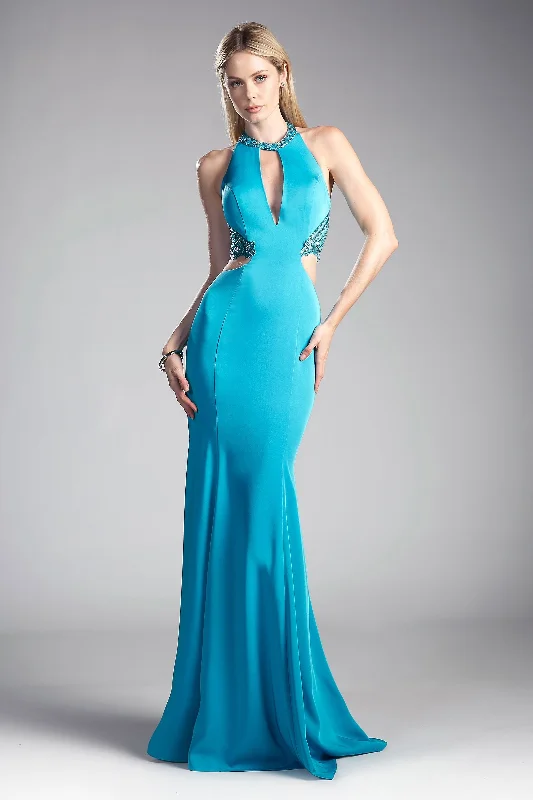 Discount Extravaganza Cinderella Divine 85201 Fitted Formal Prom Long Dress