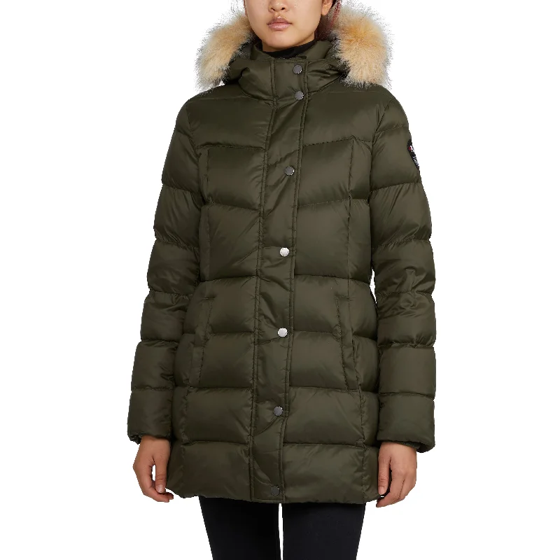 Savings Galore Pajar Women's Roxy Quilted Puffer with Detachable Faux Fur Trim