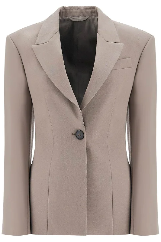 Savings Galore The Attico Women's Single-Breasted Wool Blazer