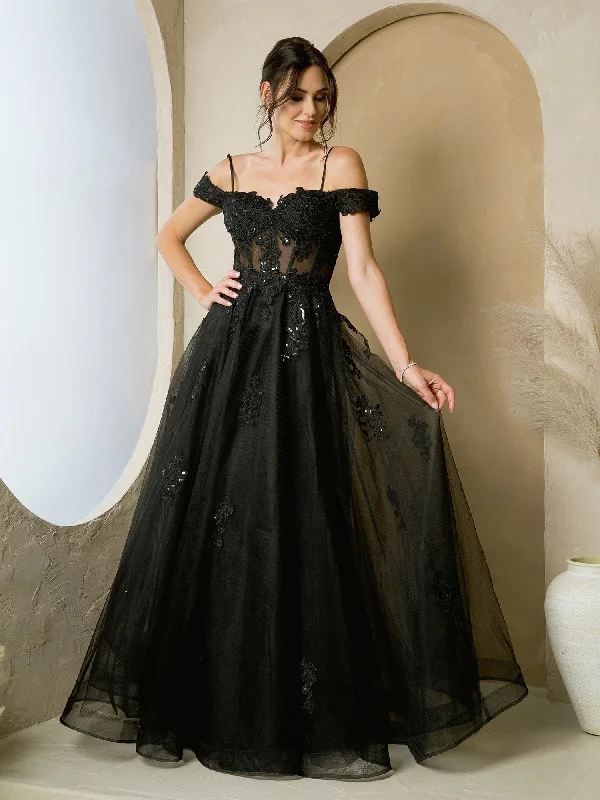 Exclusive Access Eva Fashion 5270 Long A Line Formal Prom Dress