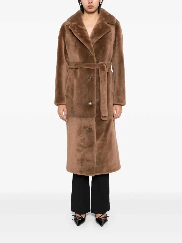 Discount Deals Manteau Coat In Brown