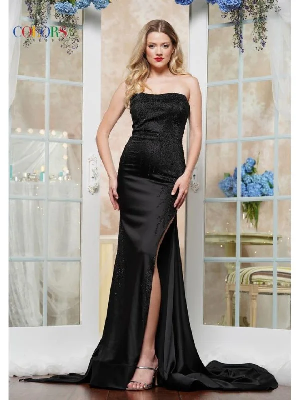 New Deals Colors 3446 Long Evening Formal Prom Dress