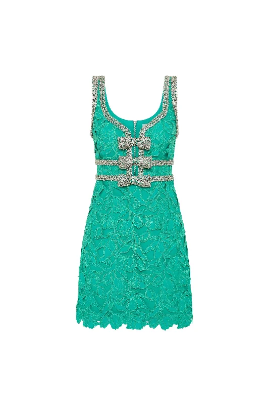 Instant Discount Eden Bow Mini Dress