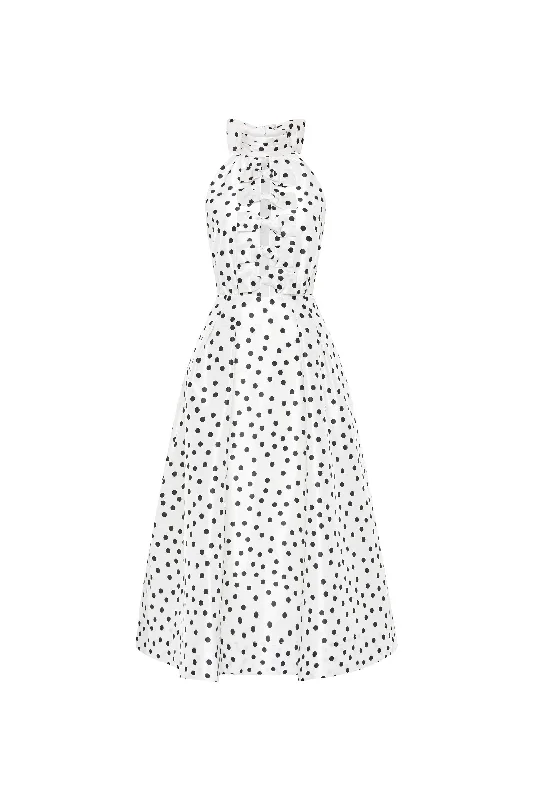 Closeout Delia Halter Midi Dress