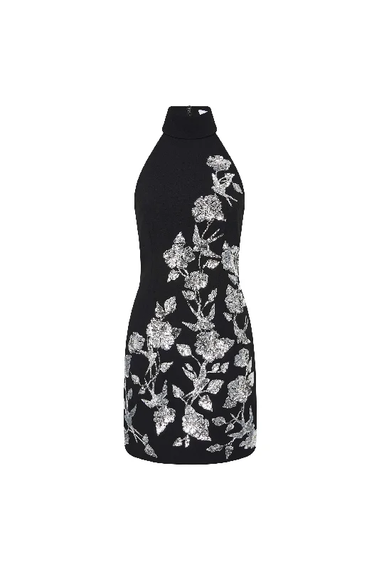 Limited Time Offer Monroe Halter Mini Dress