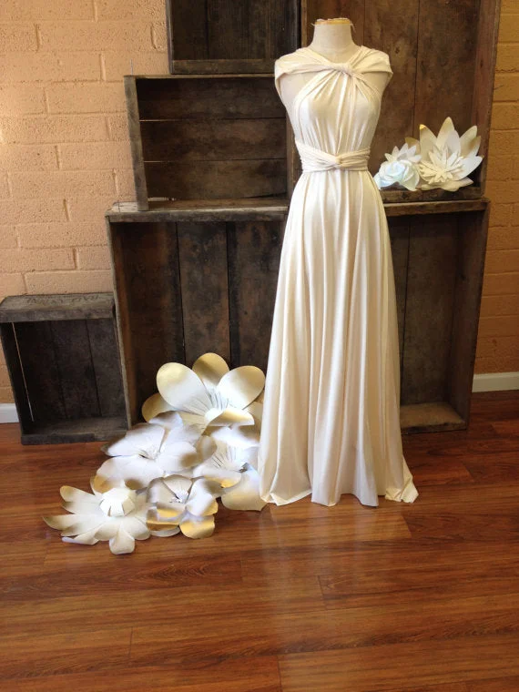 Flash Deals Other Ivory Wrap Dress