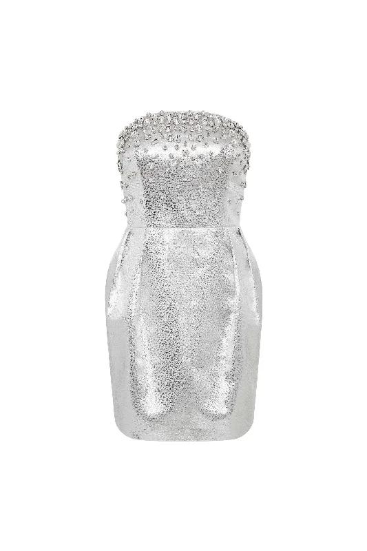 Discount Days Regina Strapless Mini Dress