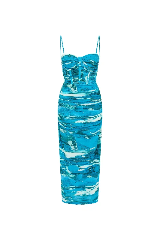 Sale Event Marine Mirage Midi Dress