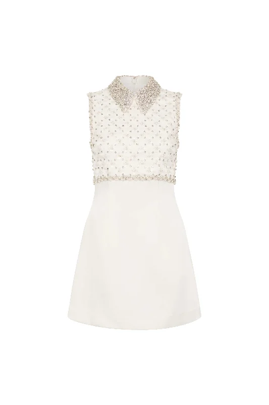 Super Bargain Delaney Embellished Mini Dress
