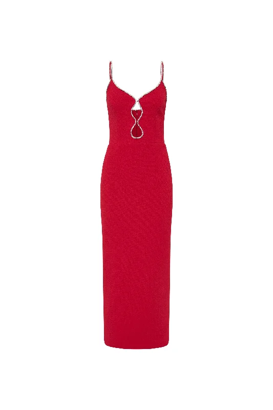 Markdown Madness Akari Strap Midi Dress