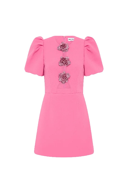 Fantastic Deals Aubree Flower Mini Dress