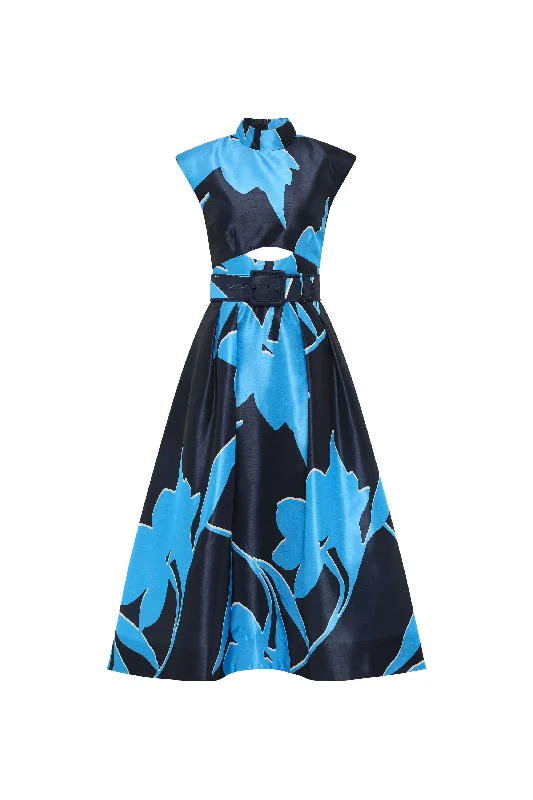 TIME-Limited Offer Azzurra Cut Out Midi Dress