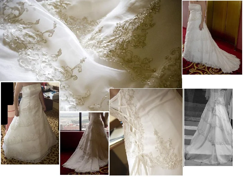 Exclusive Deal Mori Lee Strapless Lace