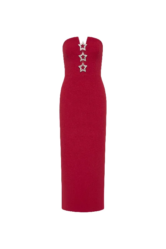 The Best Prices Akari Strapless Midi Dress