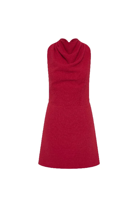 Get It Before It’s Gone Akari Halter Mini Dress