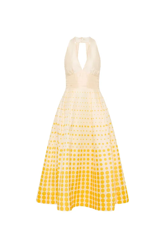 Price Meltdown Ottilie Halter Midi Dress