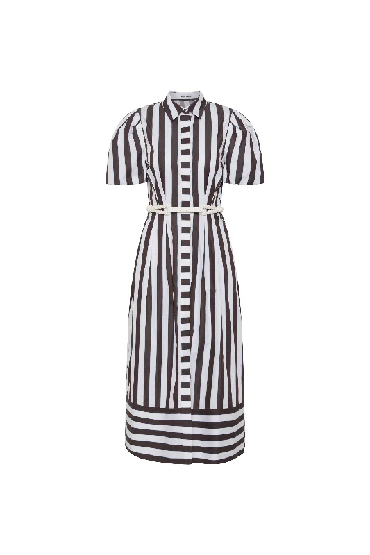 Online Only Pippa Puff Sleeve Midi Dress