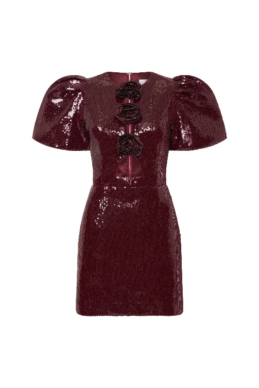Referral Discount Zelda Puff Sleeve Mini Dress