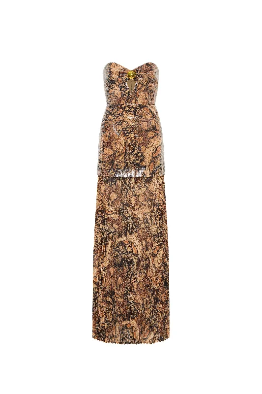 Shop and Save Bellis Strapless Gown
