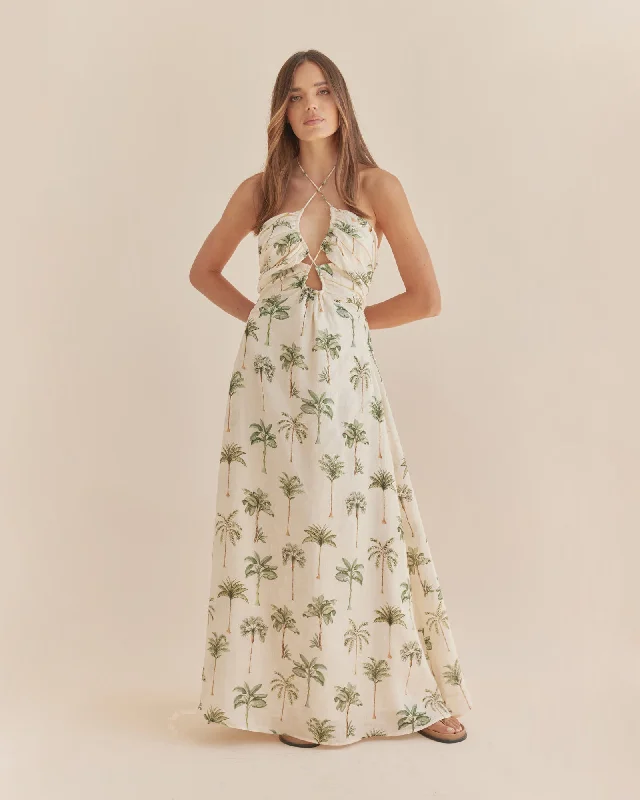 Savings Galore Palma Halterneck Dress
