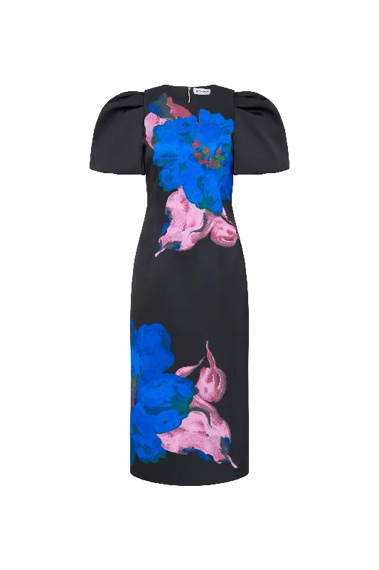 Daily Specials Acid Bloom Midi Dress