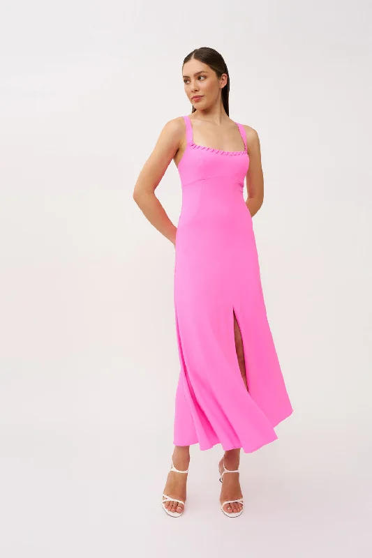 While Supplies Last Madison Full Length Dress - Pink