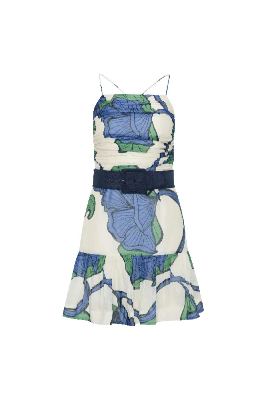 Price Smash Blue Ivy Strap Mini Dress