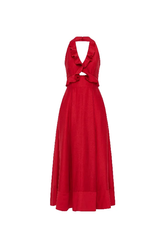 Great Deals Simona Cut Out Midi Dress