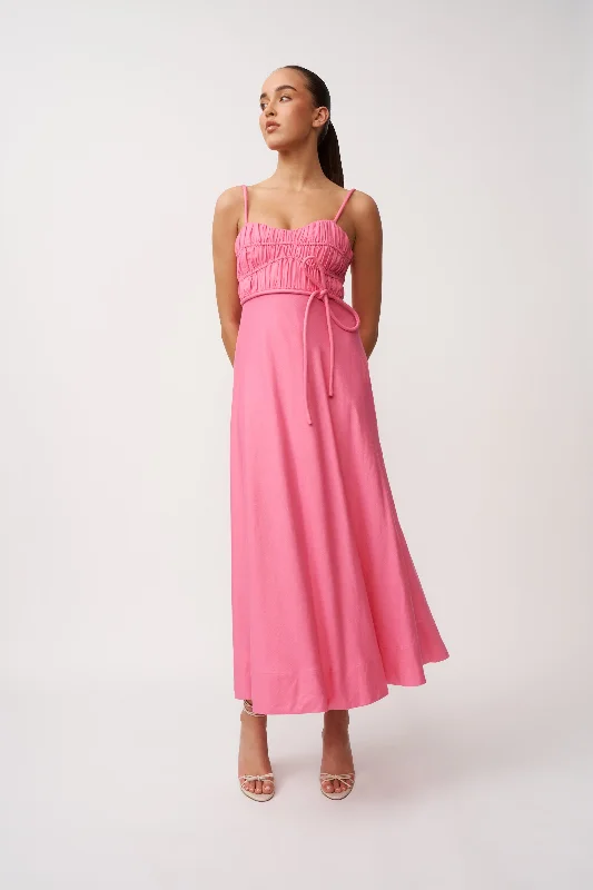 Loyalty Reward Marielle Panel Dress | Final Sale - Pink