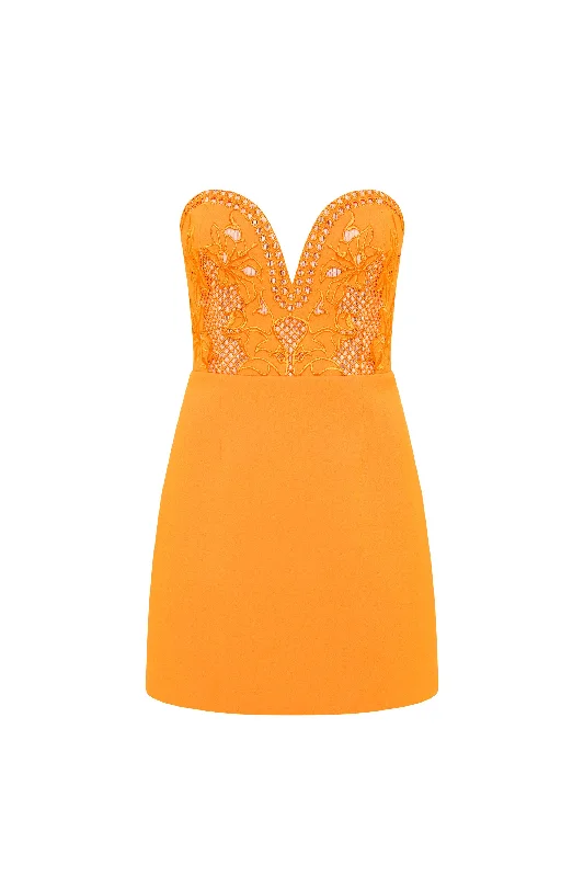 New Deals Sirene Strapless Mini Dress