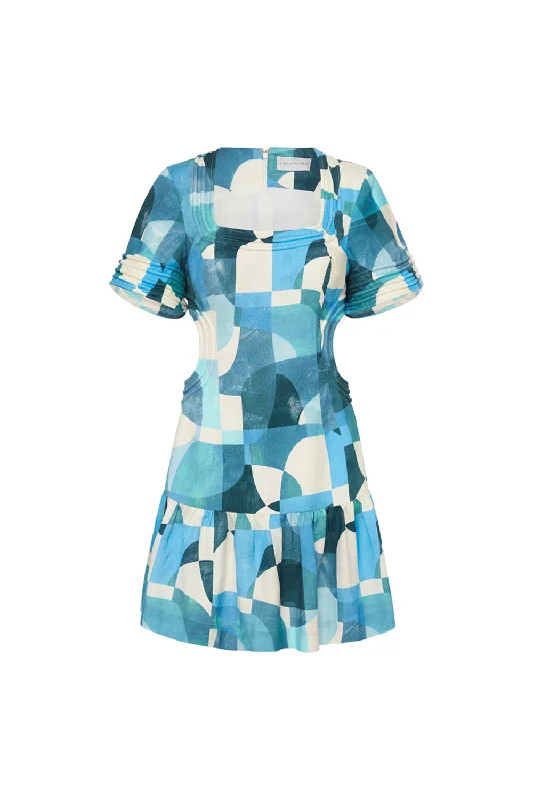Savings Alert Mallorca Short Sleeve Mini Dress