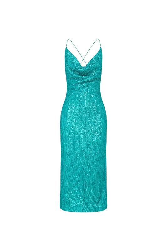 Year-End Clearance Missing Hours Midi Dress