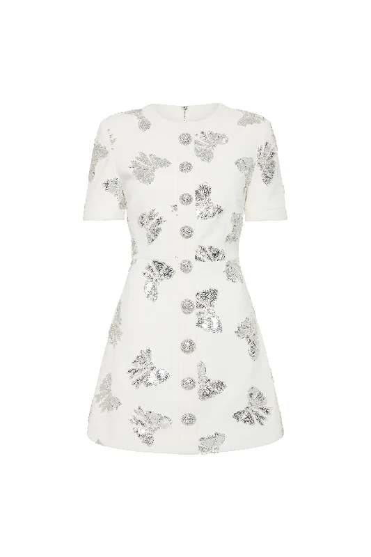 Stock Clearance Valor Short Sleeve Mini Dress