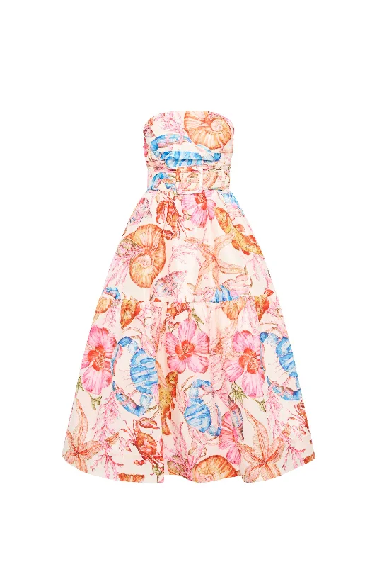 Blowout Sale Summer Seas Midi Dress