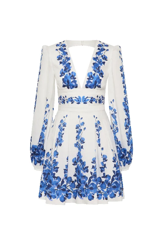 Take Advantage Orchid Blues Mini Dress