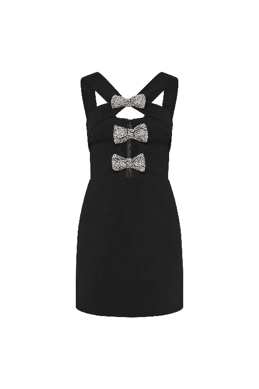 Season Finale Sale Eliana Bow Mini Dress