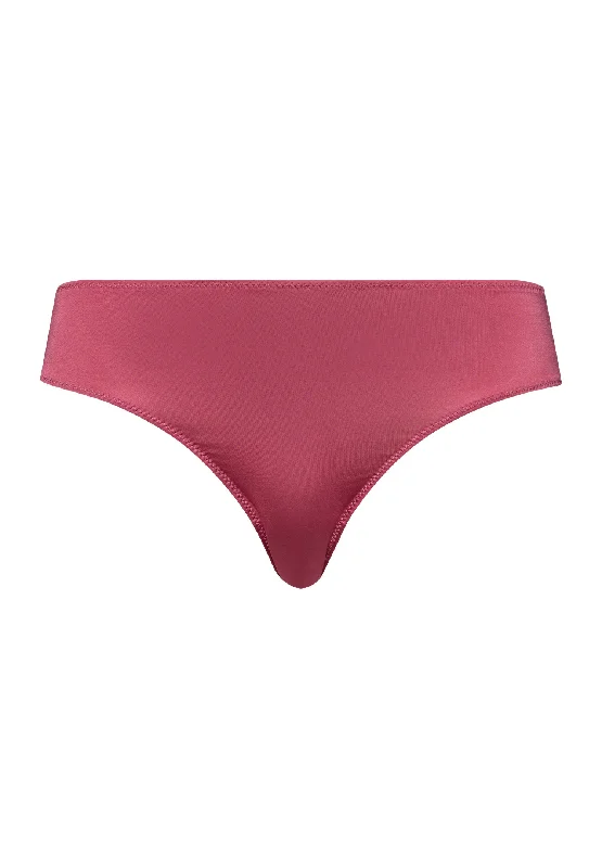 Stock Clearance Eva Lace-Back Bikini | Rose Wine 70917-2414