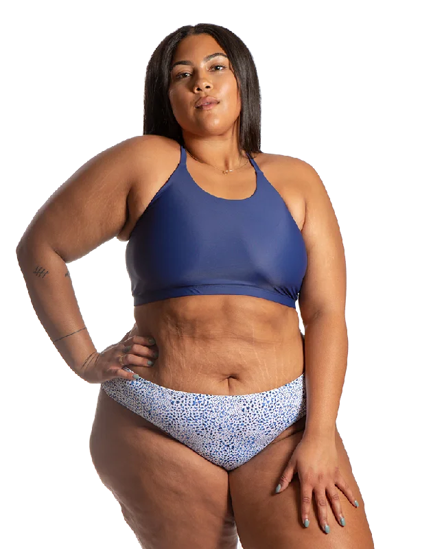 Friends and Family Sale Alexa Eco Friendly Stay Put Bikini Top - Deep