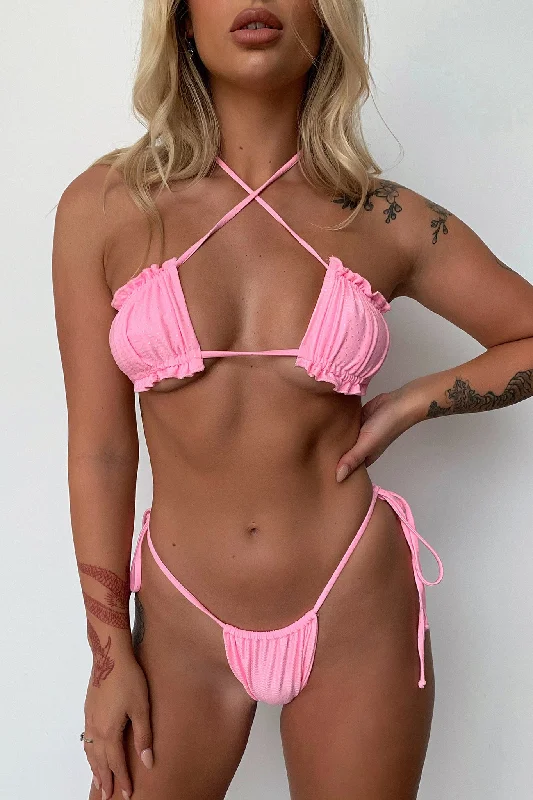 Crazy Savings Euphoria Bikini Bottoms - Pink